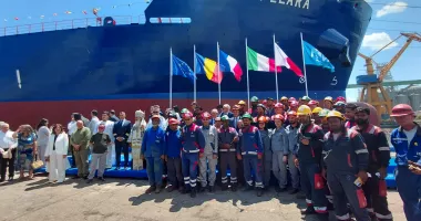 Ceremonie impresionantă la Șantierul Naval Constanța. „Histria Elara” primește botezul - 20