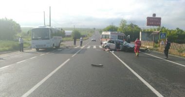 GALERIE FOTO / ACCIDENT RUTIER GRAV LA HÂRȘOVA! Un tânăr a DECEDAT - 2