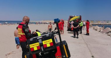 UPDATE. Bărbat, înecat în mare, pe plaja Modern. Medicii au declarat decesul - 4