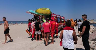 UPDATE. Bărbat, înecat în mare, pe plaja Modern. Medicii au declarat decesul - 5