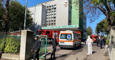 INCENDIU LA SPITALUL DE BOLI INFECȚIOASE / IMAGINI DE COȘMAR DIN CURTEA UNITĂȚII - 2