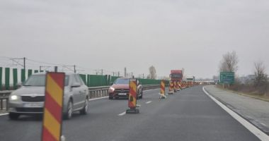 Şoferi, atenţie! Trafic restricţionat, azi, pe Autostrada Soarelui