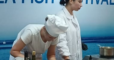 GALERIE FOTO. Medalie de aur pentru elevii Liceului „Virgil Madgearu” la concursul culinar din cadrul Black Sea Fish Festival - 5