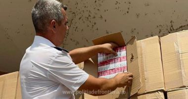 Şofer bulgar, reţinut; a încercat să introducă în România sute de mii de pachete cu țigări