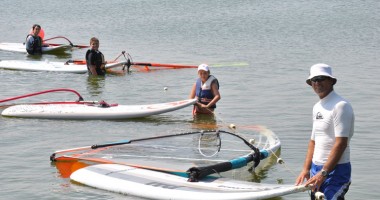 Windsurfing, acrobație pe mare - 2