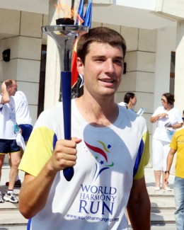 Caravana "World Harmony Run poposește pe litoral