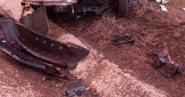 Galerie FOTO! Accident rutier în judeţul Constanţa, la Gura Dobrogei. Victime sunt doi tineri - 5