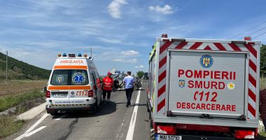 Accident cu opt persoane implicate. Ce măsuri au luat oamenii legii