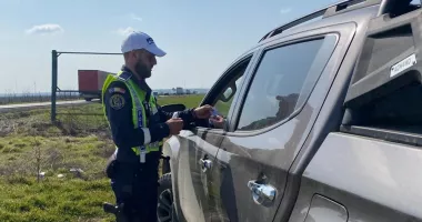 Stire din Eveniment : Polițiștii rutieri din Constanța și Tulcea, acțiune comună pentru identificarea vitezomanilor