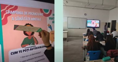 Stire din Cultură-Educație : Adolescenții de la Liceul Teoretic „Ovidius“, învățați să aibă grijă de mintea lor