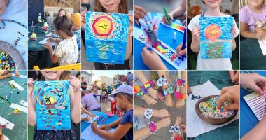 Stire din Cultură-Educație : O nouă săptămână cu ateliere gratuite de creație pentru copii, în Piața Ovidiu