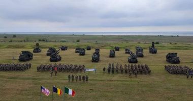 Stire din Eveniment : Exercițiul „Saber Guardian 23” a debutat la Capu Midia. Vor participa peste 10.000 de militari
