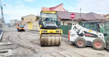 Atenție, șoferi! Se execută lucrări de asfaltare pe strada Barbu Ștefănescu Delavrancea