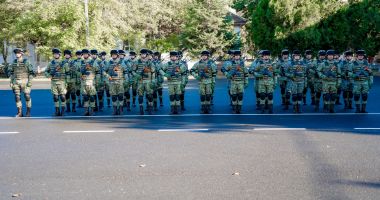 Stire din Eveniment : Ceremonie de repatriere a Detașamentului de Apărare Antiaeriană, rotația a XIII-a, „Gheparzii de Fier”