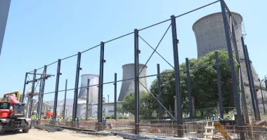 Stire din Social : Lucrările la noul CET din Constanța progresează rapid