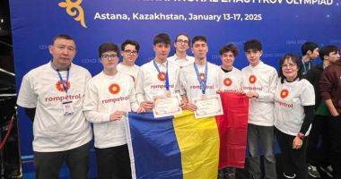 Echipa Colegiului ”Mircea” s-a întors din Kazahstan cu două medalii de bronz