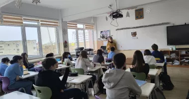 Stire din Cultură-Educație : Elevii Școlii Gimnaziale nr. 12 au ales sănătatea în locul ecranelor