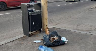 Folosiți coșulețele stradale! Nu mai aruncați gunoaiele la întâmplare!