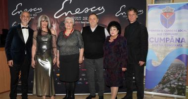Stire din Cultură-Educație : Seară de gală la Cumpăna.  Film, muzică și rafinament pentru omagierea lui George Enescu