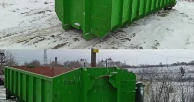 Stire din Social : Containerele pentru deșeuri voluminoase au ajuns în cartierele Km 4-5 și Km 5