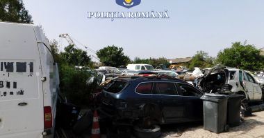 Controale la firmele de dezasamblări auto din Constanța. Au fost aplicate sancțiuni de 75.000 de lei