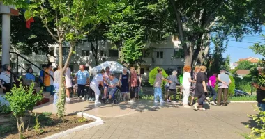 Exercițiu de incendiu desfășurat la Căminul pentru Persoane Vârstnice