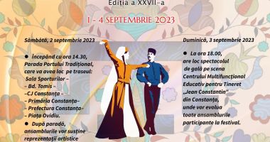 Stire din Cultură-Educație : Se dă startul Festivalului Dansului, Cântecului și Portului Popular Turco-Tătar