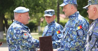 Final de carieră pentru trei cadre militare de la Poligonul Capu Midia - 2