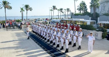 Stire din Eveniment : Fregata „Regina Maria”, participantă la operațiunea NATO „Sea Guardian 23”, a făcut escală în portul Alexandria
