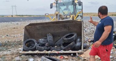 Stire din Social : Operatorul unui depozit de deșeuri din Constanța, amendat de Garda de Mediu