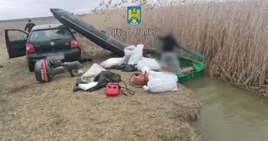 Stire din Eveniment : Dosare penale pe bandă rulantă, întocmite de Garda de Coastă: au fost vizați braconierii
