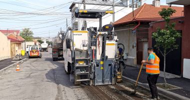 Stire din Social : Au început lucrările de reabilitare a carosabilului pe strada Bogdan Petriceicu Hașdeu