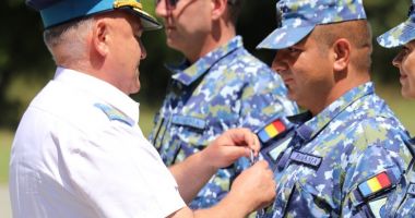 Stire din Eveniment : Avansări în grad la Școala de Instruire pentru Apărare Antiaeriană