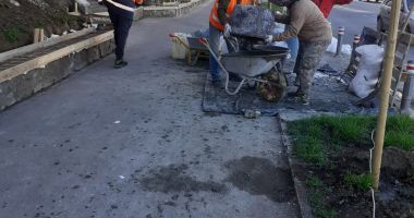 Stire din Social : Se reabilitează jardinierele din municipiul Constanța