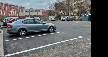 Stire din Social : Noi locuri de parcare pentru locuitorii cartierului CET