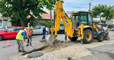 Încep lucrările de reabilitare pe strada Răsuri. Trafic restricționat în zonă