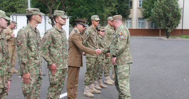 Stire din Eveniment : Avansări în grad și treceri în rezervă la Brigada 9 Mecanizată „Mărășești”