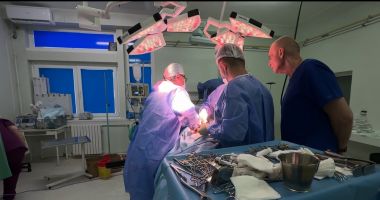 Stire din Social : Operație realizată în premieră la Spitalul Municipal Medgidia