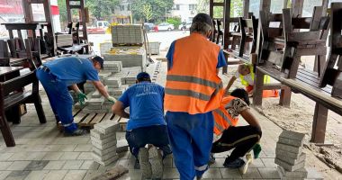 Stire din Social : Alte pavilioane de vară pentru vârstnici sunt reparate, în municipiul Constanța