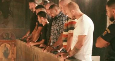 Stire din Eveniment : Deținuți de la Penitenciarul Poarta Albă au participat la hramul Bisericii Grecești
