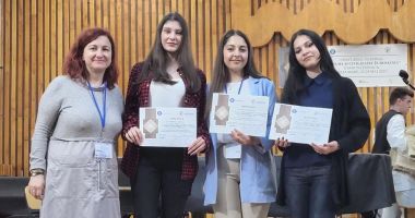 Stire din Cultură-Educație : Lucrarea echipajului Colegiului Pedagogic din Constanța, răsplătită cu Premiul special