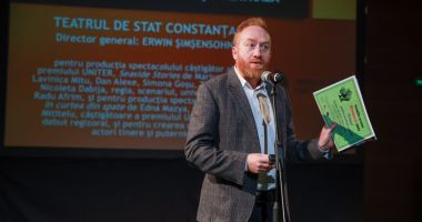 Stire din Cultură-Educație : Premiu pentru excelență, acordat tinerei și puternicei trupe constănțene a Teatrului de Stat