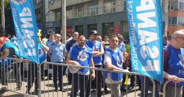 FOTO-VIDEO. Polițiștii de penitenciare din Constanța și-au strigat supărările. "Ne-au tratat sfidător!" - 4