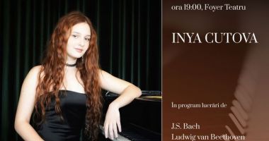 Stire din Cultură-Educație : Eleva Inya Cutova, în recital la Teatrul ”Oleg Danovski”