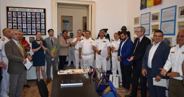 Stire din Cultură-Educație : Sala de tradiții a Flotilei fluviale şi-a deschis porţile