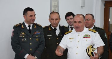 Șeful Apărării din Georgia, primit de șeful Statului Major al Forţelor Navale