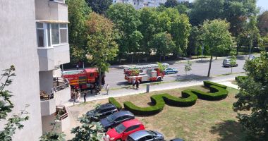 VIDEO / BLOC EVACUAT, PE BULEVARDUL TOMIS. Pisică salvată dintr-un apartament în care izbucnise un incendiu! - 4