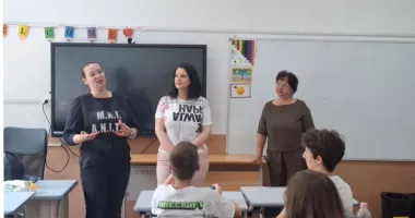 Stire din Cultură-Educație : Elevii de la Școala Gimnazială nr. 8 au învățat să se protejeze de traficul de persoane