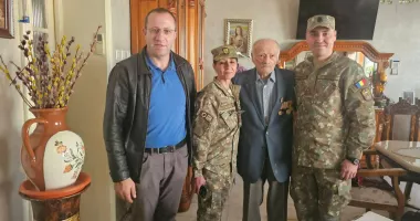 Stire din Social : Ultimii patru veterani ai celui de-al Doilea Război Mondial, omagiați la Constanța