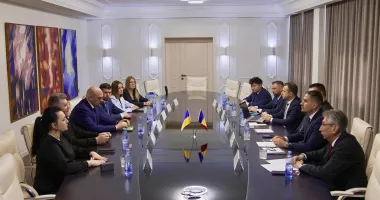 Stire din Politică-Administrație : Delegație oficială din Odesa, în vizită la CJC pentru consolidarea cooperării